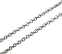 Cadena acero quirúrgico #461 45cm x 1un 