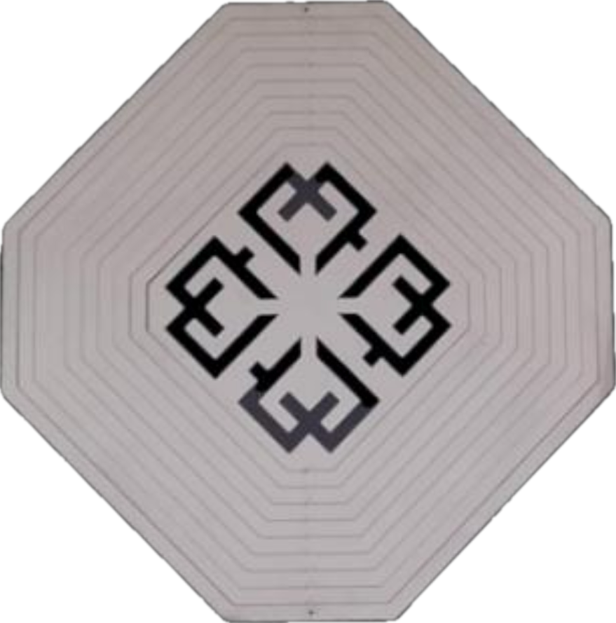 Mandala viento acero inoxidable longevidad 22cm  