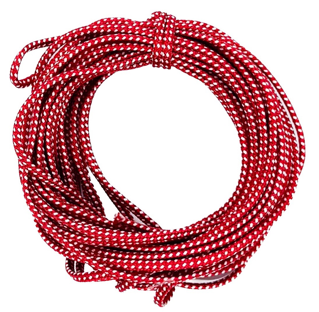 Cordón Paracord combinado 4mm #6 x 5mt   