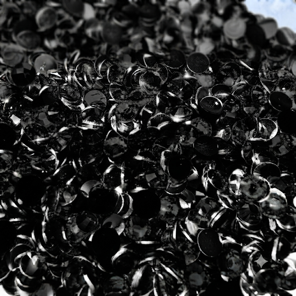  Strass resina SS30 BLACK x 50gr. 
