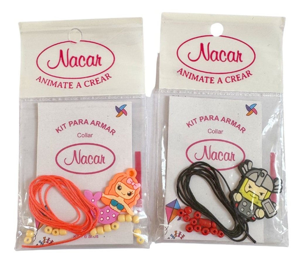 Kit p/armar collar dije silicona  