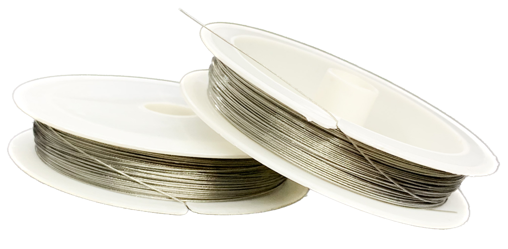 Tanza de acero metalizada 0.30 x 30mt