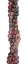 Vidrio marmolado bolita 4mm x tira #4