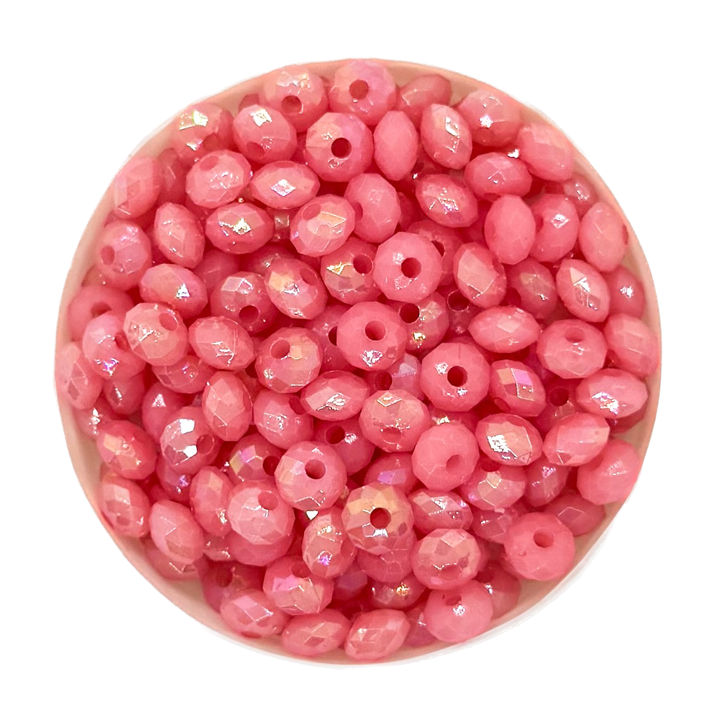 Dona acrílica facetada 6mm x 10gr. #029