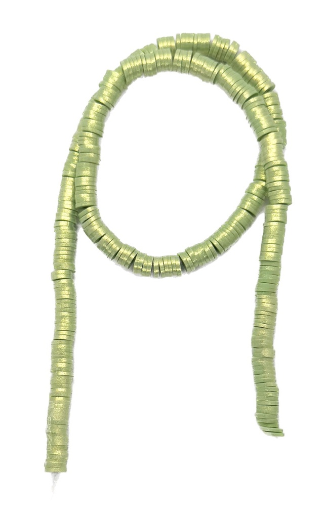 Fimo plano 6mm metalizado #020