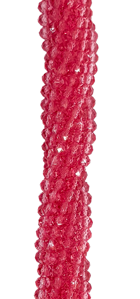 Cristal de roca 4mm salmón transparente (GC)