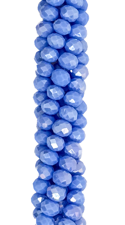 Cristal de roca 6mm lavanda opaco (GE)