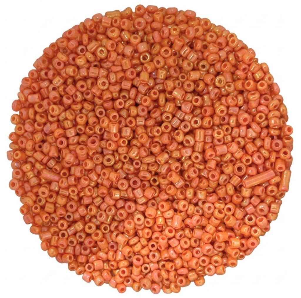 Mostacilla naranja brilloso #405 x 25gr    