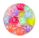 Estrella inyectada pastel colores surtidos x 10gr.  