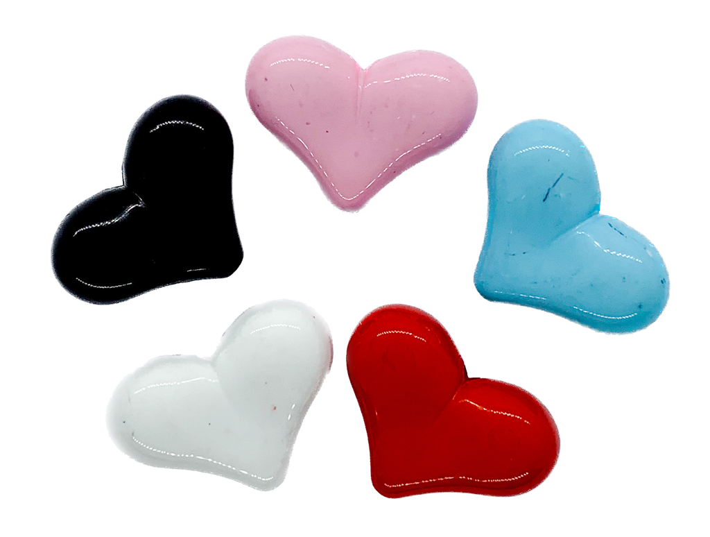 Infantil corazón inflado colores varios x 10gr.