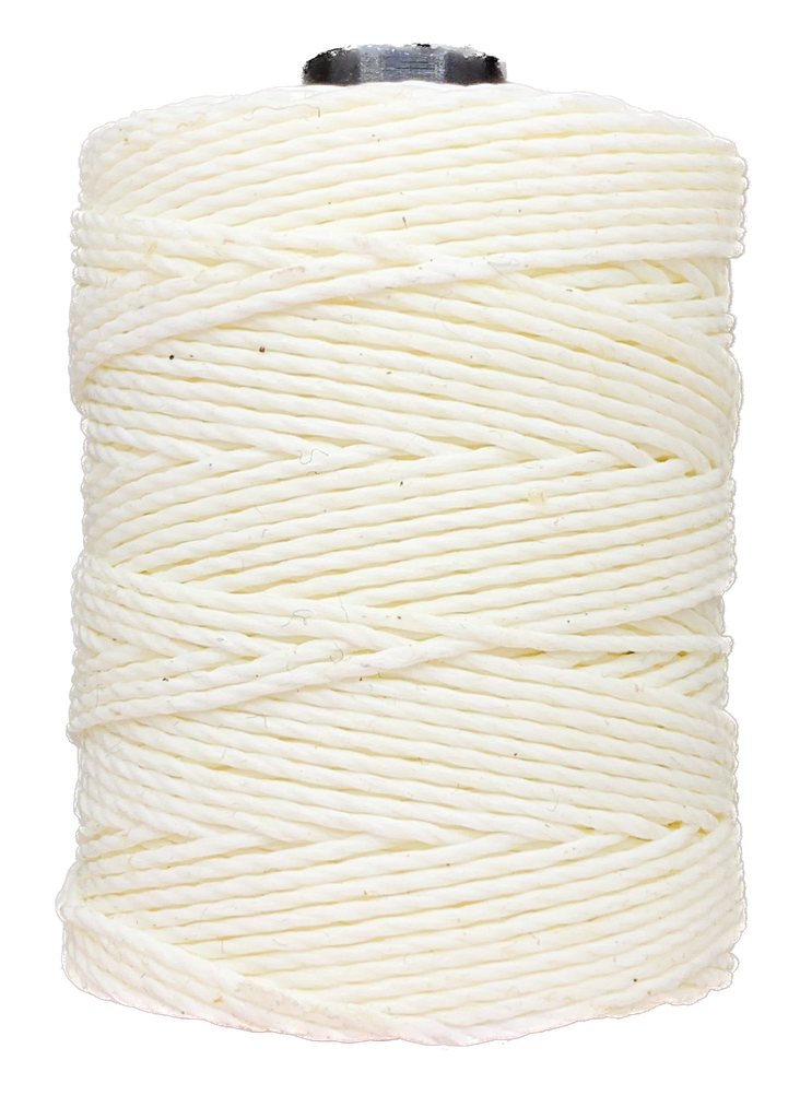 Hilo encerado blanco