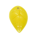 Hoja resina amarillo x 1un 