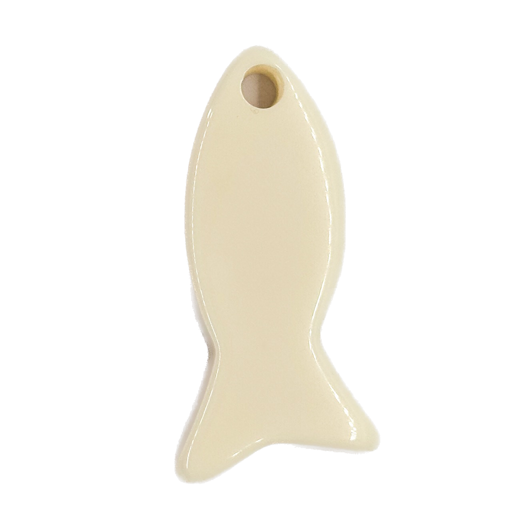 Pez resina grande ODI natural x 1un  