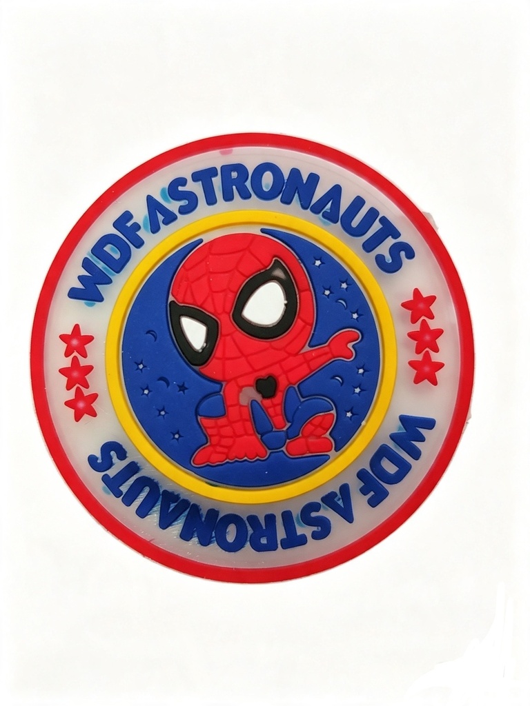 Parche de silicona c/volumen Spiderman #2 x 1 un.    