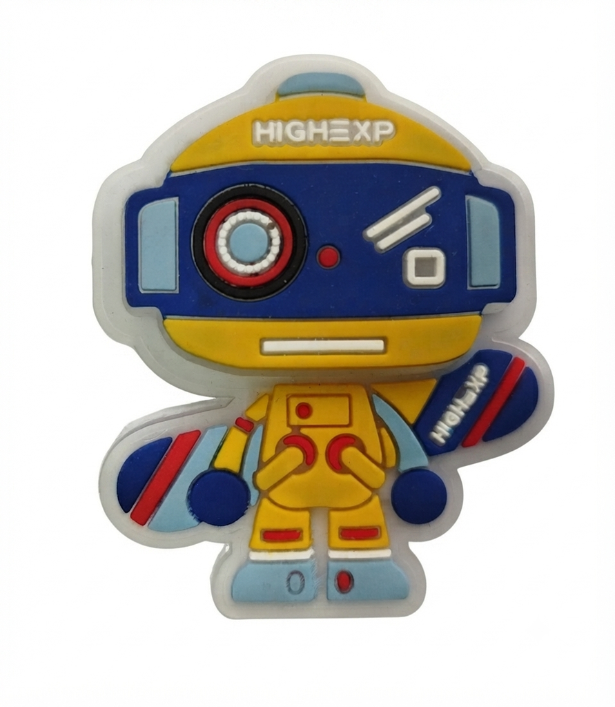 Parche de silicona c/volumen robot x 1 un.   