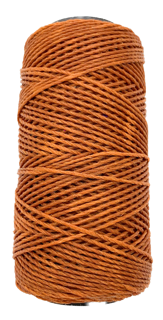 Hilo encerado marrón ocre