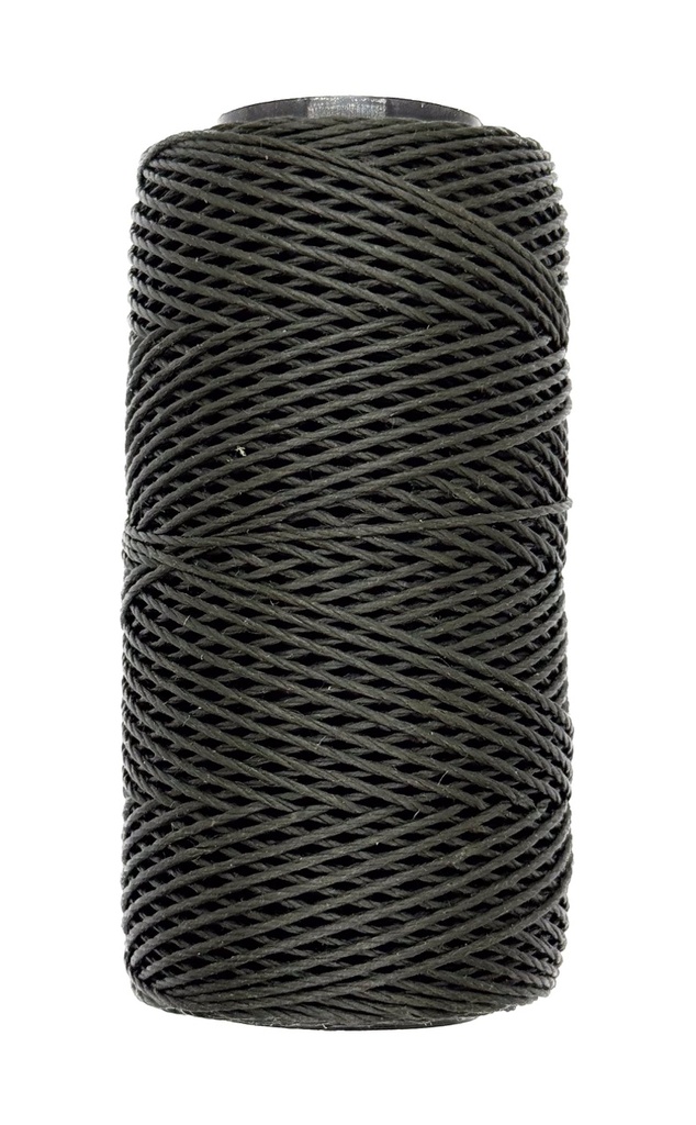 Hilo encerado verde musgo