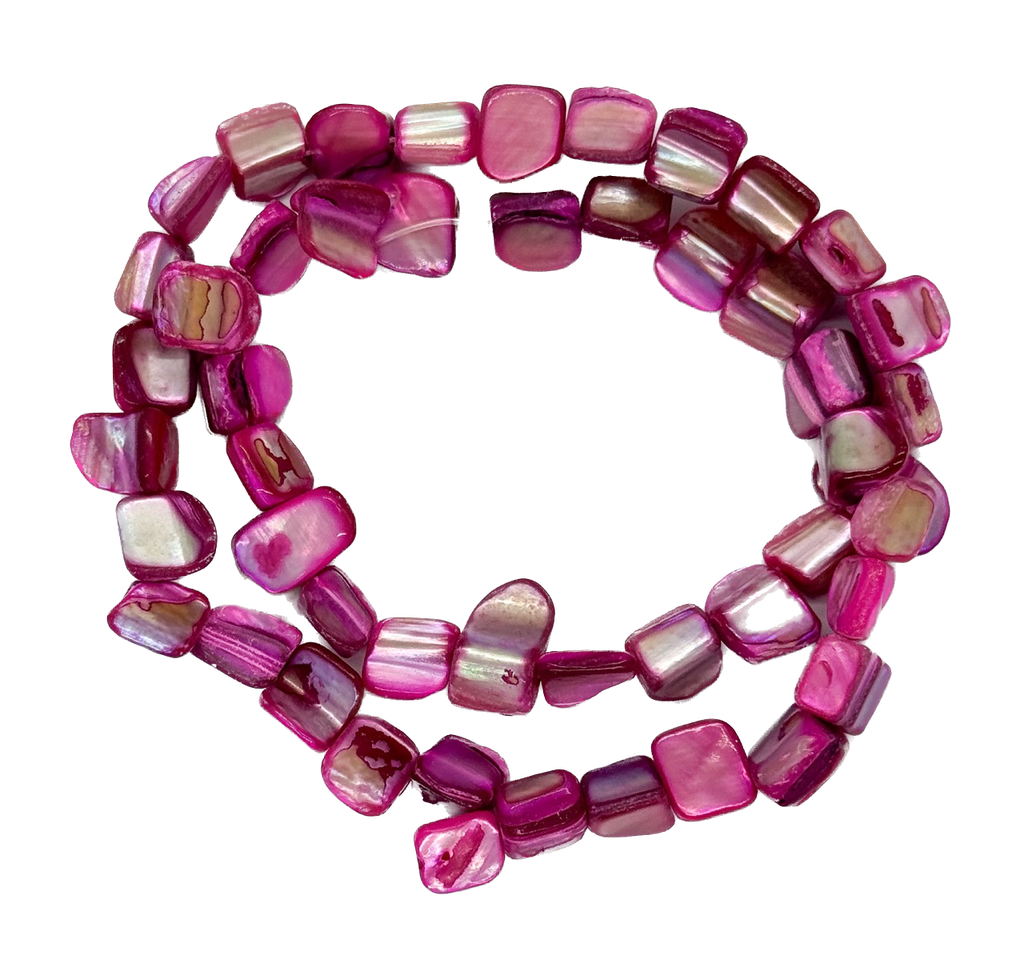 Tira nacar chispita fucia 40cm x 1un