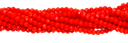 Cristal de roca 4mm coral opaco