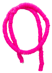 Tira Fimo plano 6 mm fucsia flúor