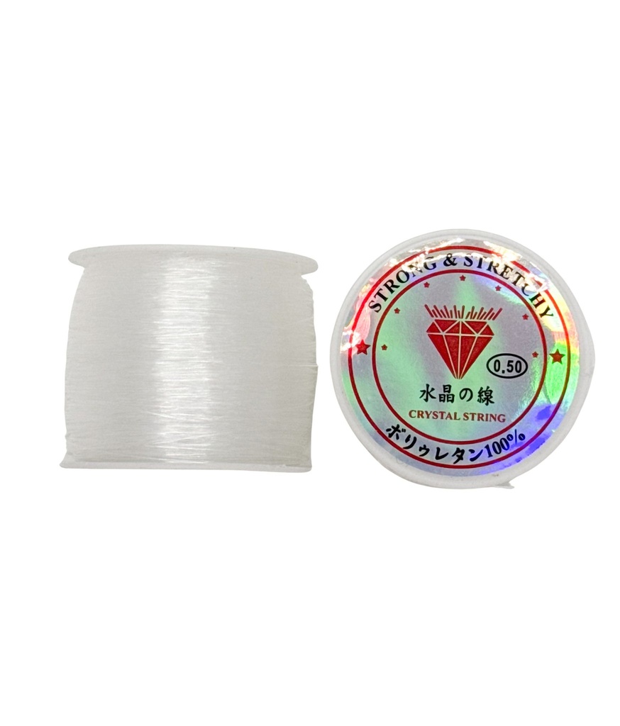 Tanza rígida 0,50mm x 100 mts. 