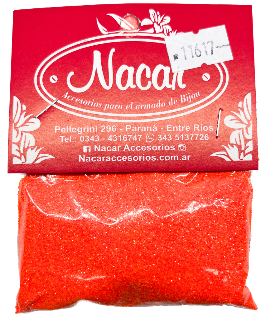 Gibre Fluor x 25 gr naranja flúor