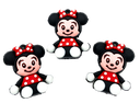 Dije de goma Minnie x 1 un.