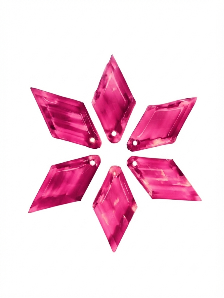 Cairel acrílico rombo #1746 fucsia x 10gr   