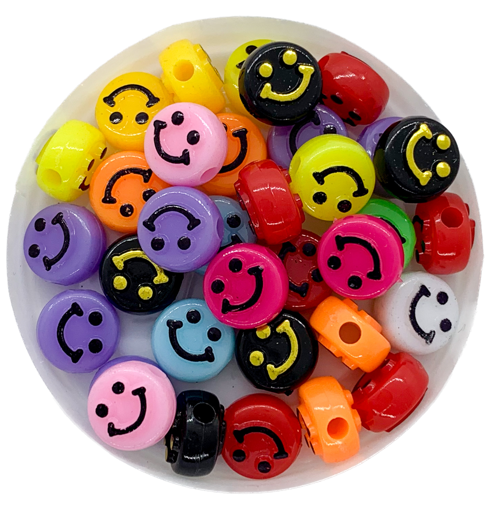 Plástico smile multicolor 10mm x 10gr