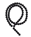 Bolita piedra turmalina negra 6mm x tira  