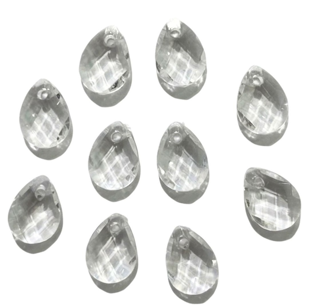 Cairel acrílico transp. gota 12x10mm x 10gr.