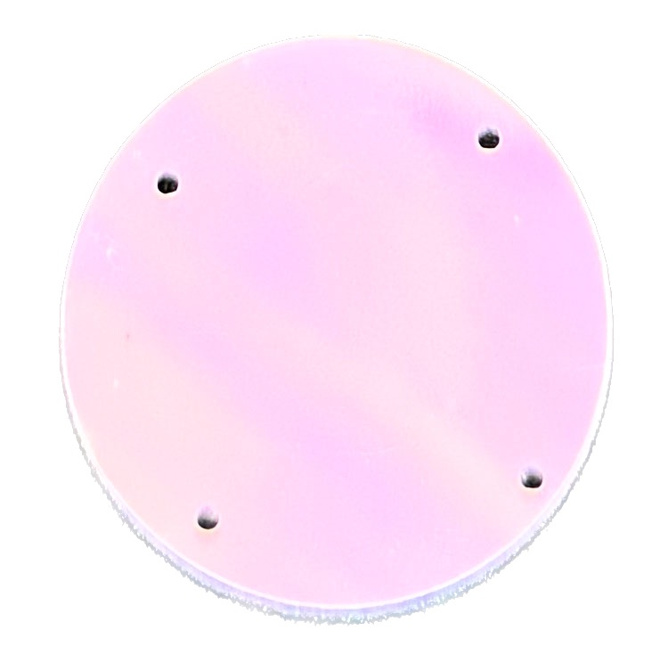 Lentejuelón 4 hojales 30mm tornasol