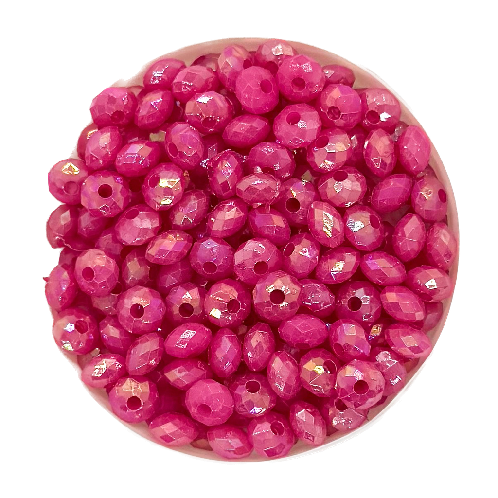 Dona acrílica facetada 6mm #015 