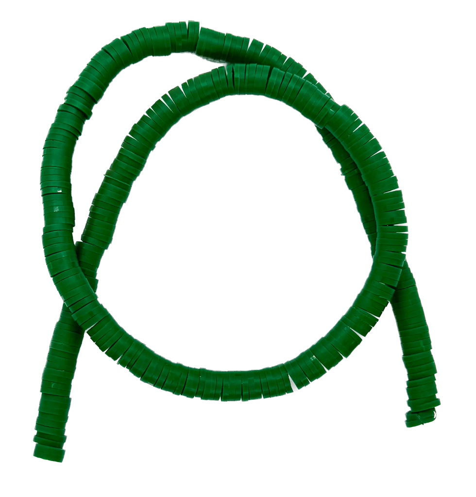 Tira Fimo plano 6 mm verde oscuro