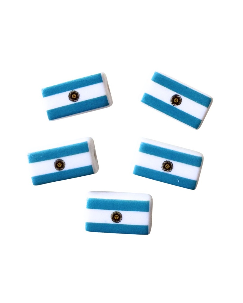 Plástico bandera Argentina x 5 un. 