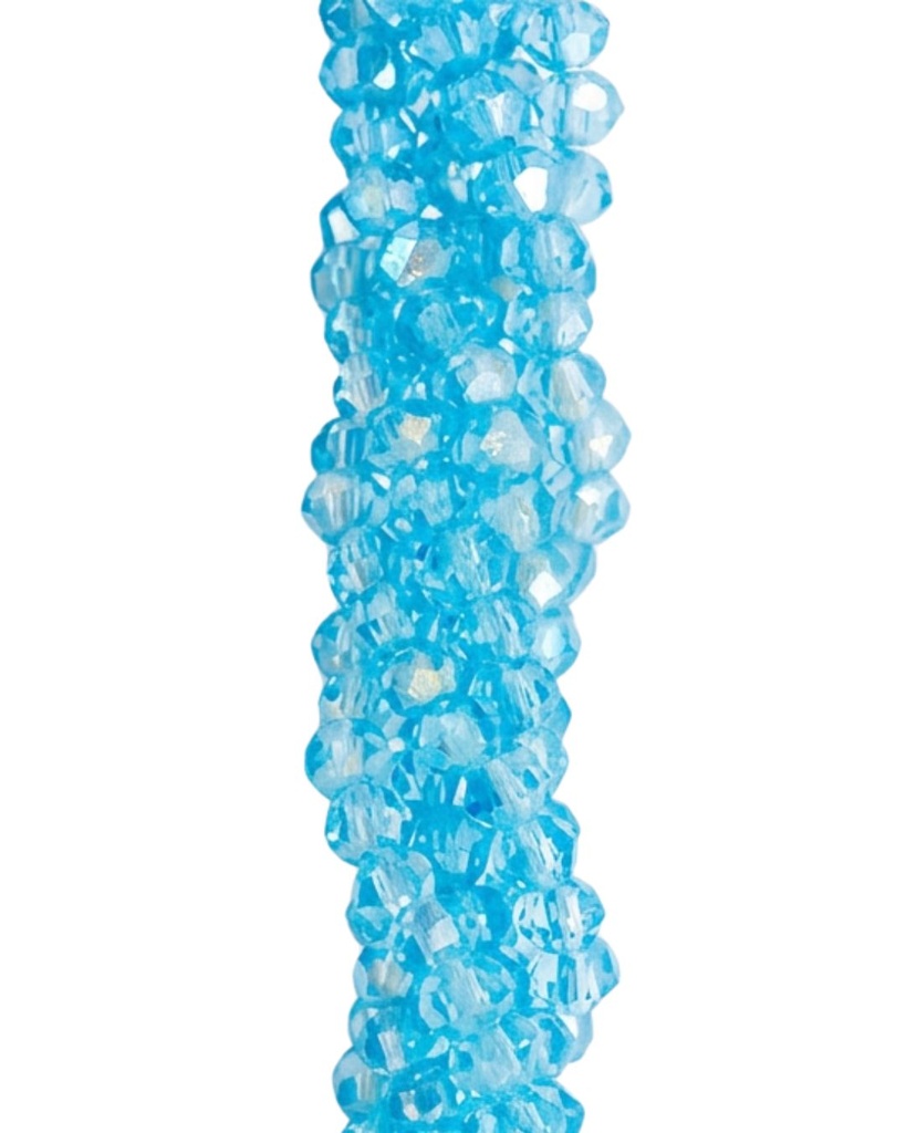 Cristal de roca 2mm celeste opalino (GB) 
