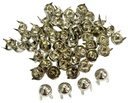 Tacha níquel redonda conica 5x5mm x 50un.  