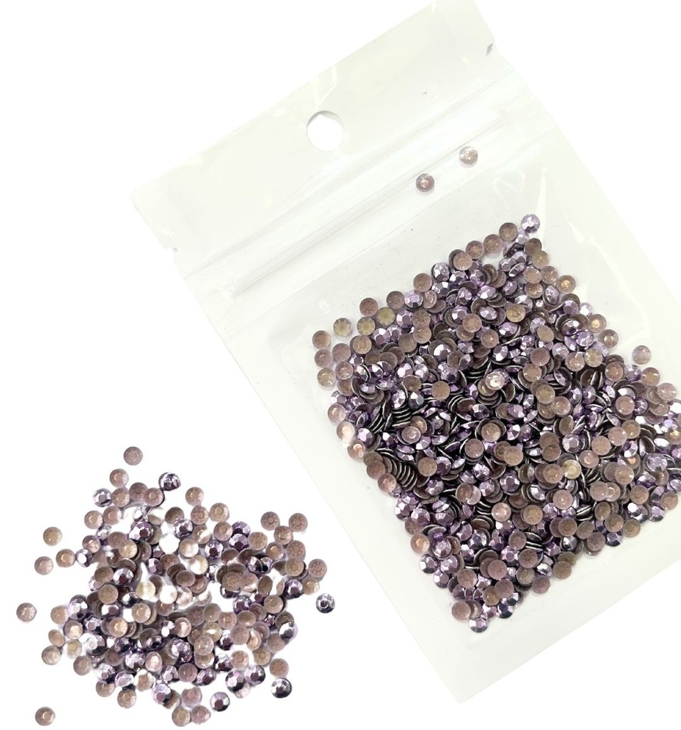 Tachas termopegables rosa 3mm x 5gr    