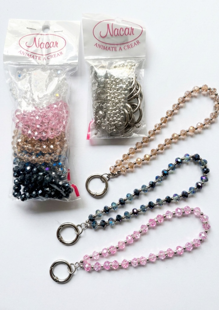 Set Straps Cristales