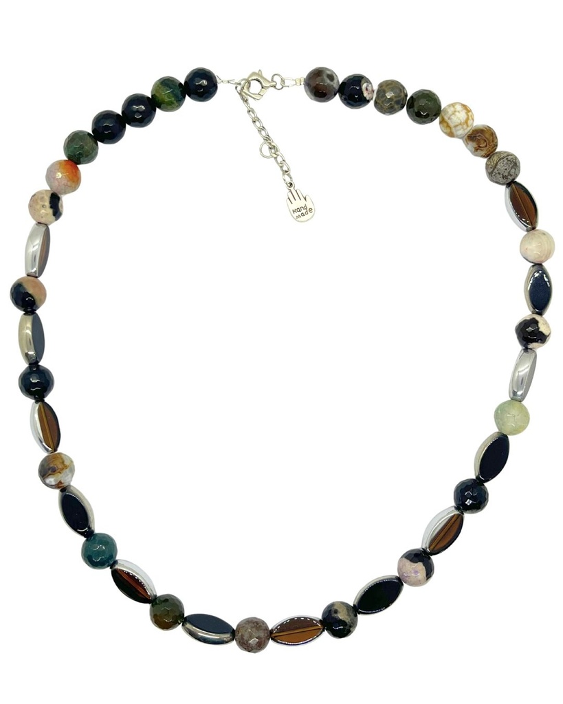 Collar piedras naturales #4
