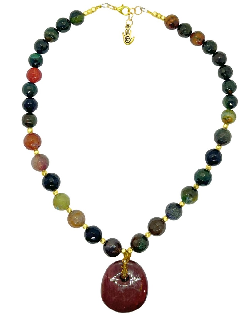 Collar piedras naturales #5