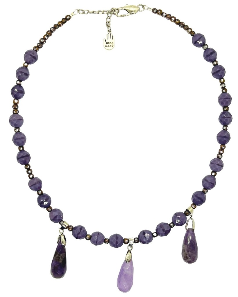 Collar piedras naturales #10