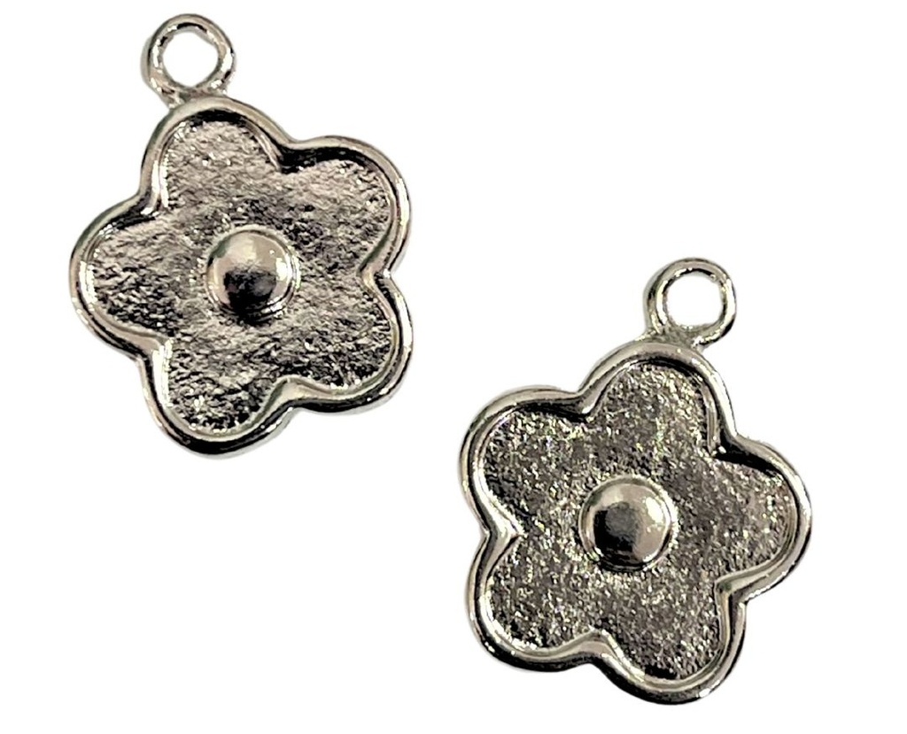 Dijes de fundición flores 