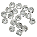 Gema engarzada redonda plata 10mm x 20un.