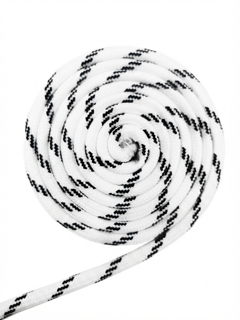 Cordón Paracord jaspeado blanco 7mm x 1mt 