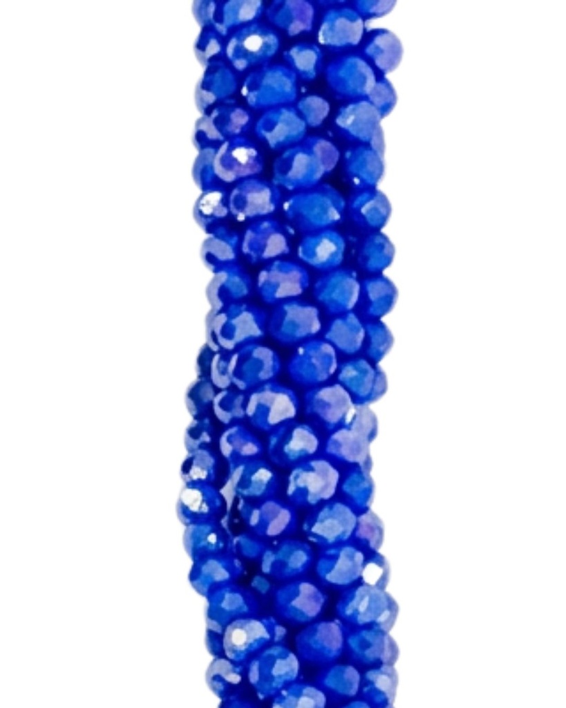 Cristal de roca 2mm lavanda oscuro opaco (GC)     
