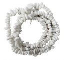 Escallas Porcelana Blanca x tira  