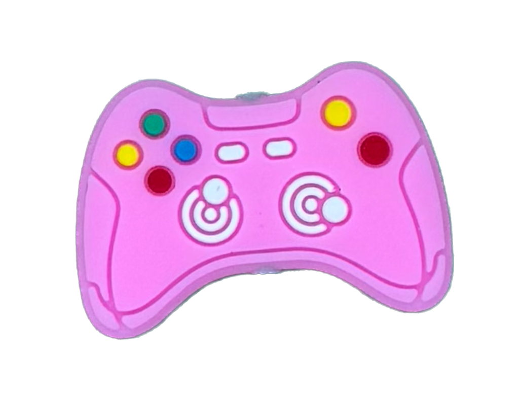 Dije silicona pasante No-Tox Joystick rosa x 1 un.