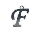 Dijes de fundición letra F x 10gr