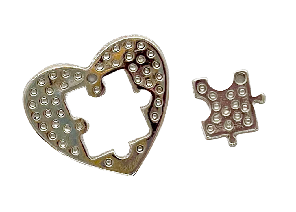 Dijes de fundición corazones x 10gr